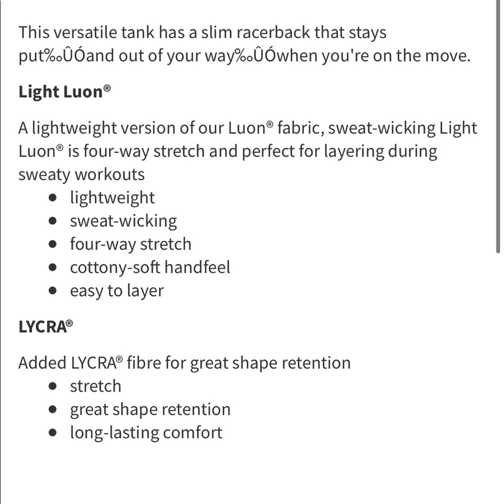 Lululemon Cool Racerback - Picture 4 of 9